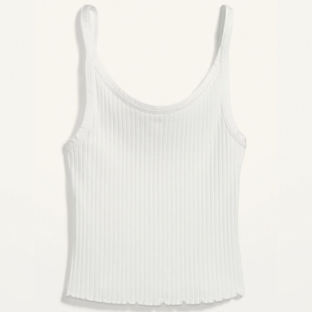 Old Navy Fitted Cropped Rib-Knit Cami Top for Women‎